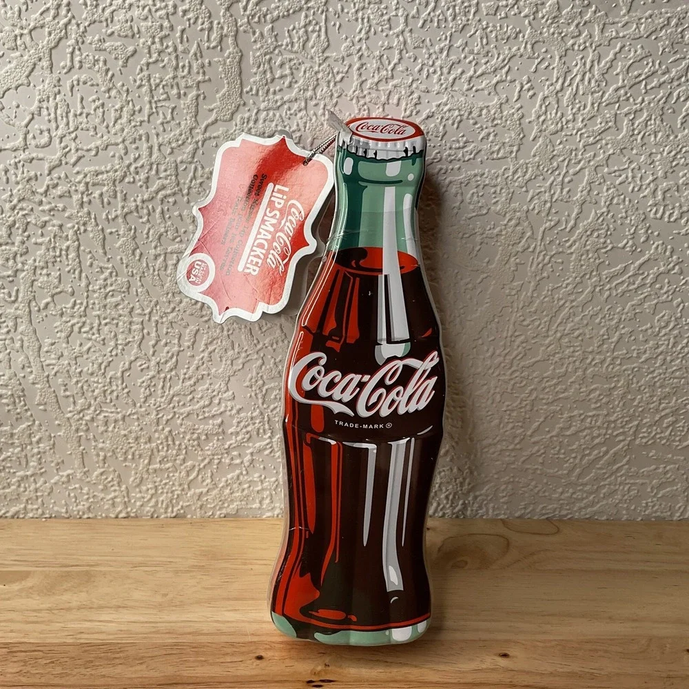 Lip Smacker In Collectible Coca Cola Retro Bottle Tin New Sealed 6 pcs‎ 2014
